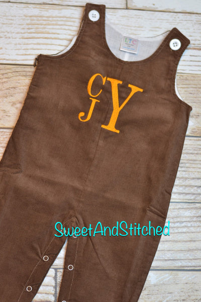 Baby Boy fall outfit - Boys Thanksgiving Outfit, baby boy longall overalls