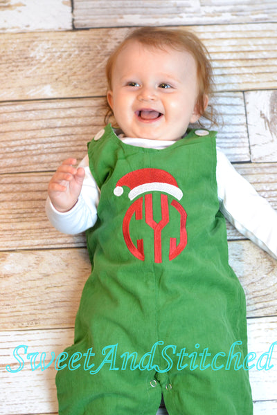 Baby boy Christmas outfit, Toddler Boys Christmas overalls