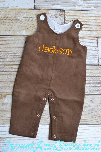 Personalized Baby Boy pumpkin outfit - Boys Thanksgiving Outfit, baby boy fall longall, pumpkin oufit boys, toddler boys pumpkin outfit
