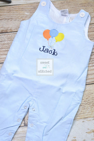 thumbnail image 2 of Personalized Baby Boy First Birthday Bodysuit, Crown Design, Blue, Cake Smash Romper 2 of 4