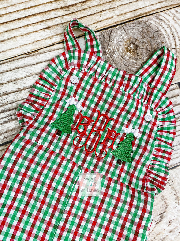Kids Christmas Pajamas (Pjs, Jammies) in red and green stripe with